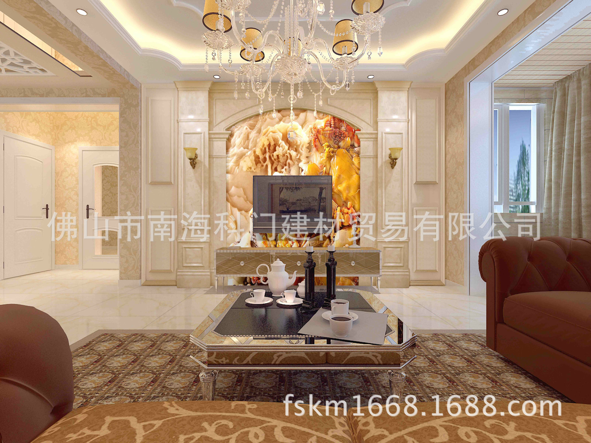 门窗仿玉石线条装饰线 --科门建材荣誉出品; 佛山市南海区科门建材有限公司专业生产的仿玉石背景墙,仿大理石造型罗马柱,欧式仿玉石罗马柱背景墙装饰线条,本公司产品系由业界大师精心设计,采用环保材料和领先印刷技术,专为有品位的精英人士而诞生,专属为有品位的成功人士打造五星级居家生活空间的必备产品。