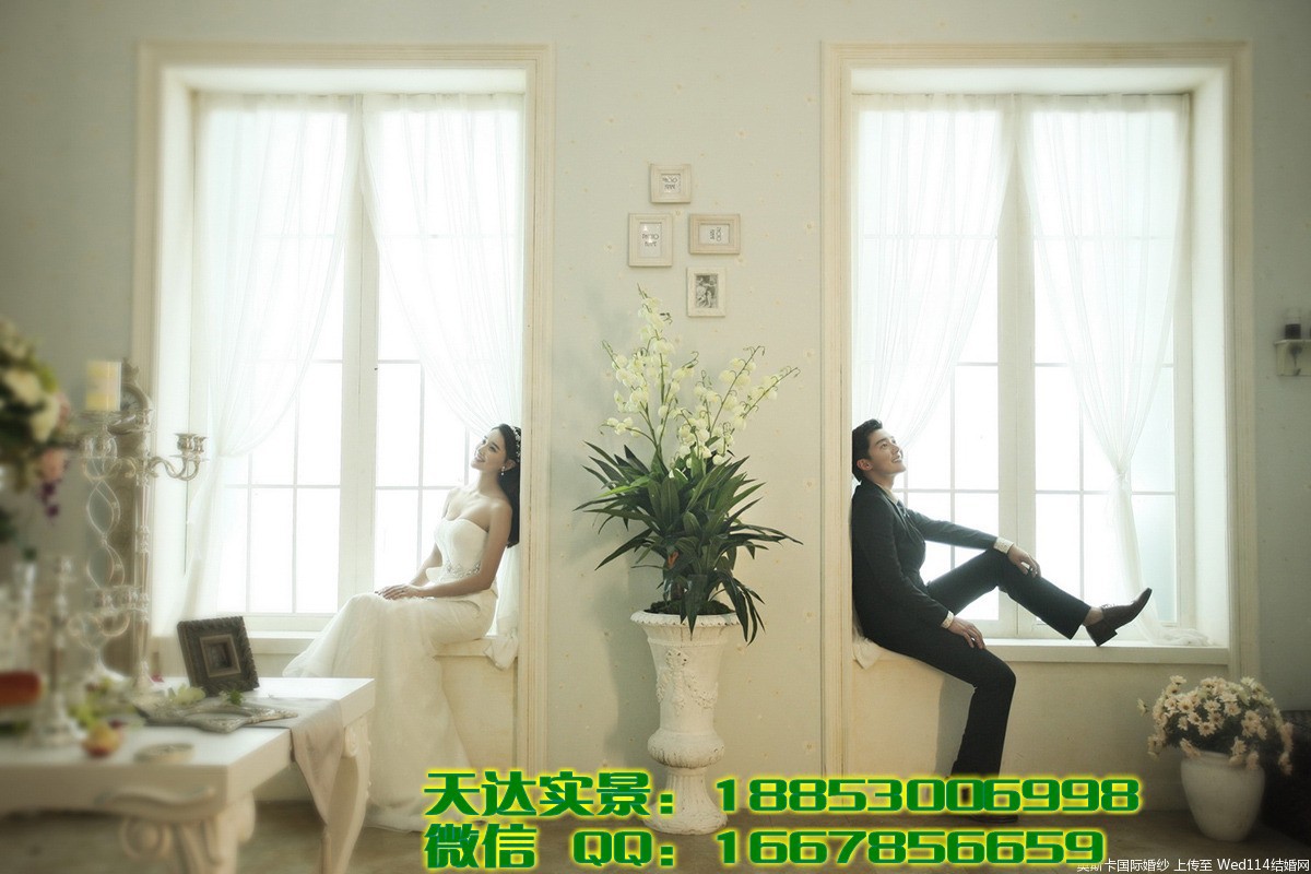 天达婚纱影楼实景摄影基地影棚欧式韩式外景实景影楼装修设计制作产品