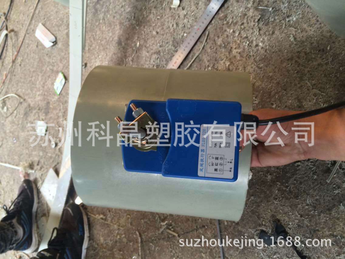 优质pp风阀,调节阀,Φ160成型手动风阀,气动风阀厂家批发