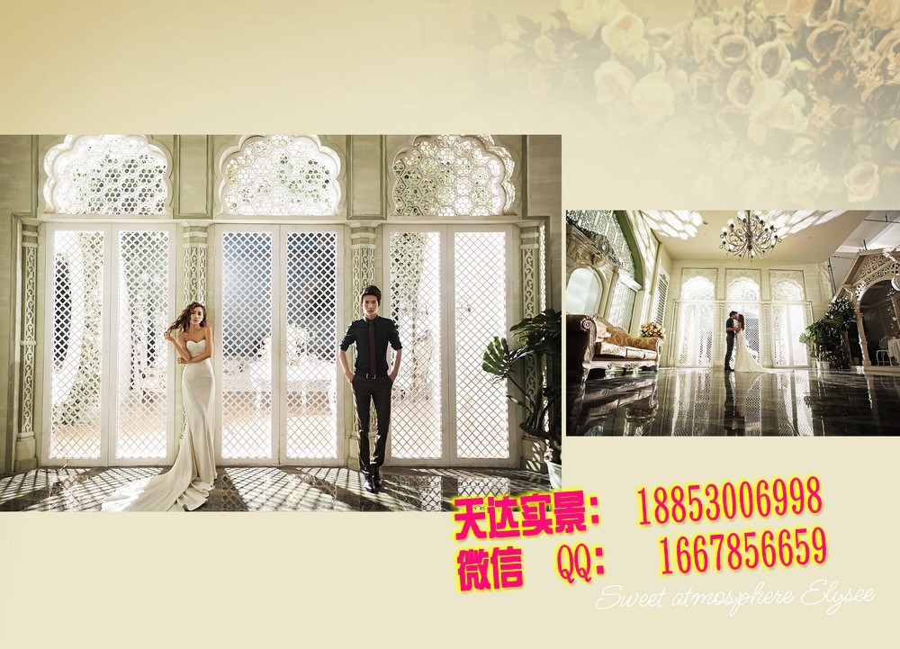 天达实景工程有限公司成立于2006年,迄今为止一直从事于影楼实景、儿童实景设计及制作为一体的服务,公司自成立以来已为数千家大型影楼、影棚、婚纱摄影基地 影视基地设计高档立体实景达几百万平方米。公司本着质量第一,诚实守信的商业原则,主要从事大型外景 欧式,韩式,街景 园林古装及儿童实景基地影棚设计开发并制作 公司始终秉承:开拓,创新,以一流的服务,一流的品质,一流的技术,服务于大众,诚信实在的口碑,愿于各大影楼、影棚、影视基地社会各界朋友诚信合作、共谋发展 天达实景始终秉承着”流行、专业、欢喜、