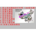 遥控车牌架自动卷帘牌照翻牌架